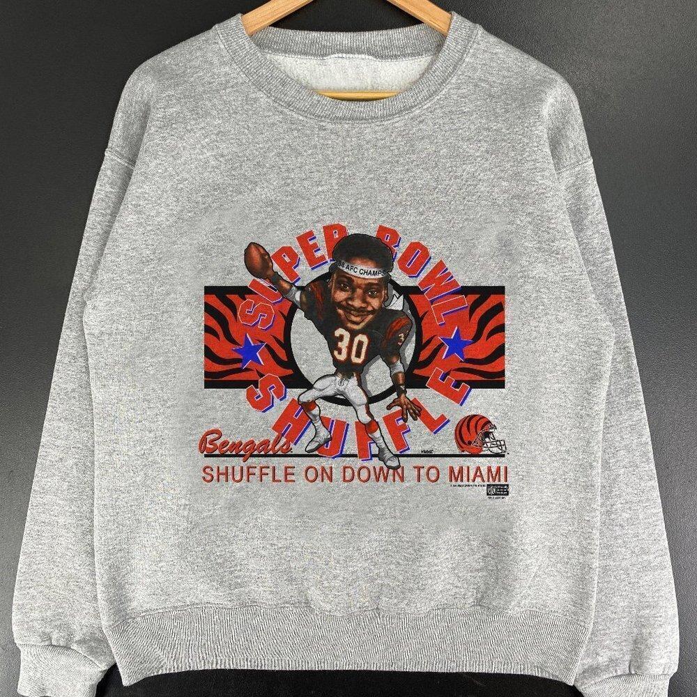 Ickey Woods Bengals Super Bowl Shuffle 1989 Retro Sweatshirt
